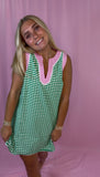 Green Tennis Girl Dress