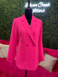 Pink Double Button Jacket