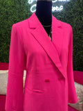 Pink Double Button Jacket