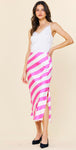 Bubblegum Midi Skirt