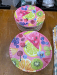 Fruit Plates- Set of 4