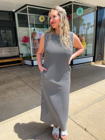 The Uptown Stride Dress