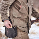 Canvas Shell Bag-Bark