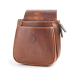 Leather Shell Bag- Oak