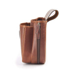 Leather Shell Bag- Oak