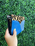 Blue Animal Crossbody
