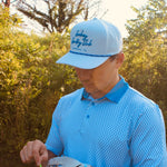 Cursive Rope Hat- White CCC