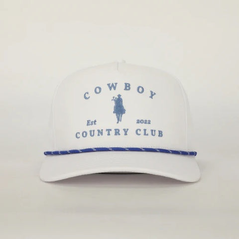 Horse Roped Hat-White