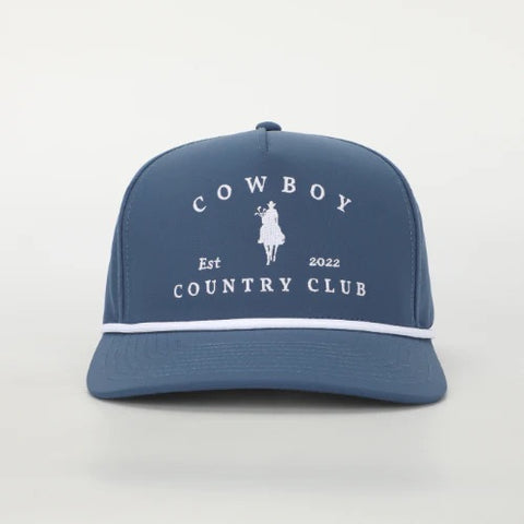 Horse Roped Hat- Navy