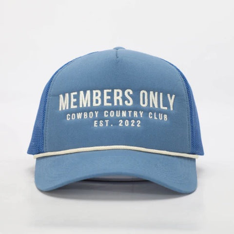 Members Only Hat- Blue