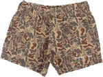 Boys Mallard Short- Vintage Camo