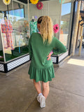 Georgia Olive Dress