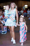 Palm Beach Pleated Dress