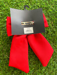 Black & Red Hair Bow