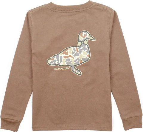 Camo Logo Long Sleeve