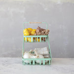 Mint Tier Baskets