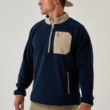 Dark Blue Fleece Jacket