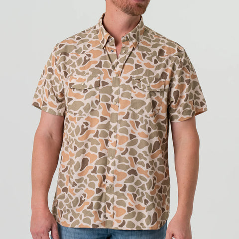 Venado Camo Western Button Up