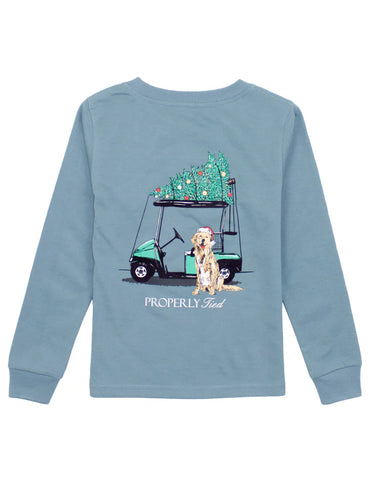 Boys Santa's Caddy Shirt