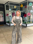 Animal Wide Leg Jumpsuit