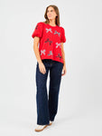 Bow Gameday Top