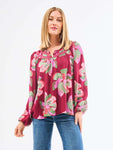 Top Janelle Center Stage -Plum