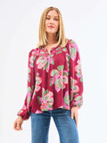 Top Janelle Center Stage -Plum
