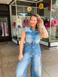 Denim Cowgirl Jumpsuit