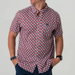 Texas Flag Button Up