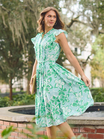 Jenn Tropical Bouquet Dress