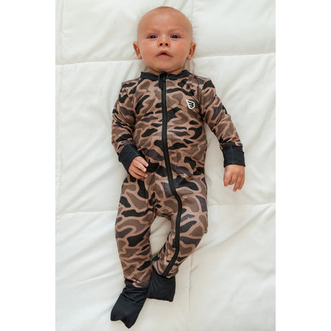 Baby Zip Up- Gauge Camo