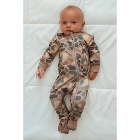 Baby Zip Up- Pintail Camo