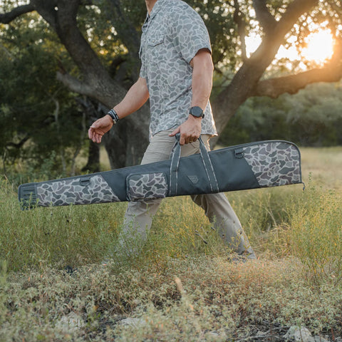 Burlebo Single Rifle Case- Deer Camo