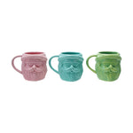 Stoneware Santa Head Mug