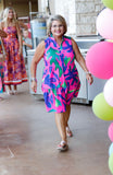 Shawna Fuschia Dress