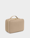 Taupe Makeup Hanging Bag