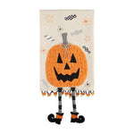 Pumpkin Dangle Leg Towel