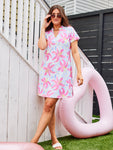 Montauk Hibiscus Dress