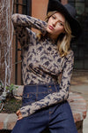 Mesh Western Horse Top