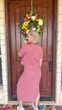 Cherry Pop Midi Dress