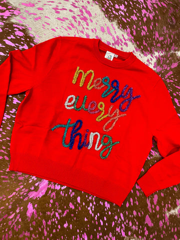 Merry Every Thing Sweatshirt