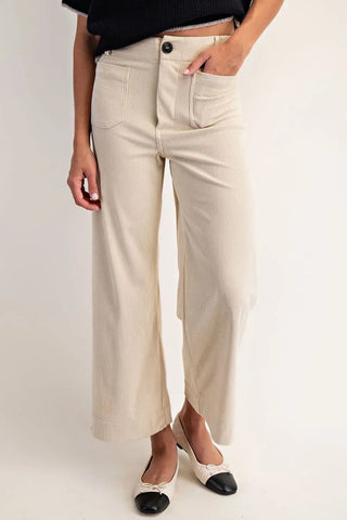 Sand Corduroy Pants