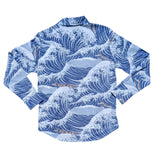 The Big Wave Button Up