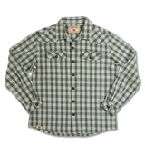 Green & White Workshirt