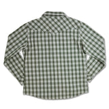 Green & White Workshirt
