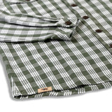 Green & White Workshirt