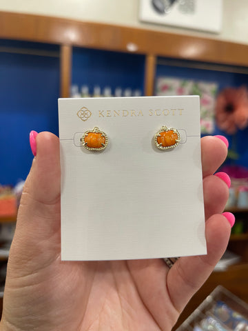 Pumpkin Earrings