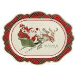 Classic Xmas Tartan Platter