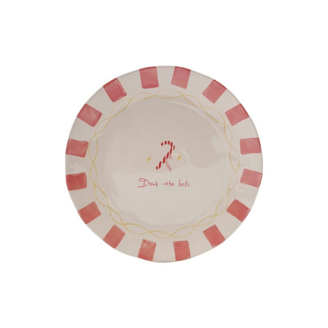 Candy Cane Plate