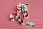 Candy Cane Woven Baskets